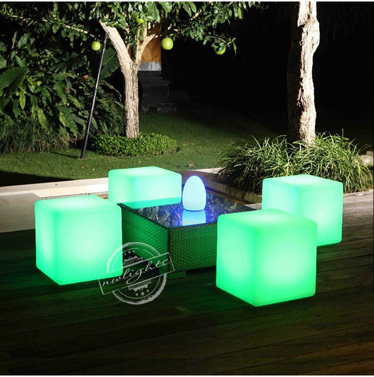 20*20*20CM FÜHRTE Leucht Würfel Hause Dekorative LED Tisch Licht