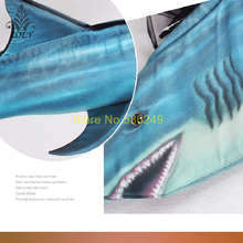 Shark Bag Colorful Seafish Messenger Bag Creative 3D Fish Sling Bag
