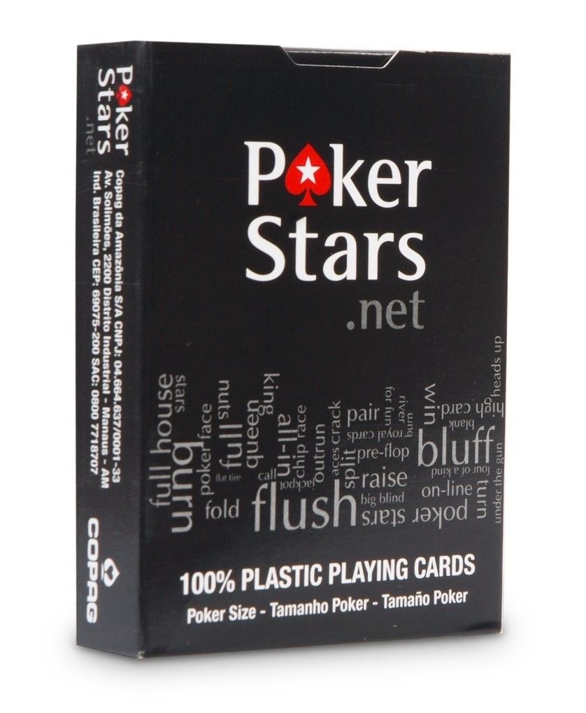 Image of Plastic Playing Card Game Texas Holdem Poker Cards Waterproof And Dull Polish Poker Star Zakka Board Games Color Black&Red