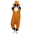 Fox Animal pajamas Adult sleep lounge Unisex Pajamas Kigurumi Cosplay Costume Animal Onesies Sleepwear