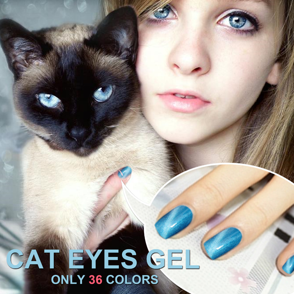 Candy Lover 3D Magnet UV Gel Nail Polish 84 Cat Eye Colors for choose Hot Sale