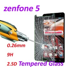 0.26mm 9H Tempered Glass screen protector phone cases 2.5D protective film For Asus Zenfone 5 A501CG 5″ zenfon 5