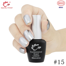 TP #15 Awesome Metallic Nail Polish Lacquer 8ml Long Lasting Good Quality Metal Effect Nail Polish Manicure Beauty Tools