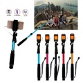 Wired Selfie Stick Cable Extendable Monopod Mirror Button for Camera Phone Multicolor TV049 54 SZ