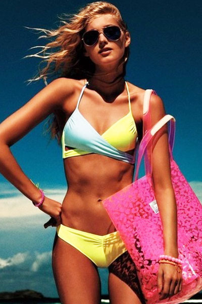 2015 New Sexy Women Summer Swimwear Vacation Bikin...