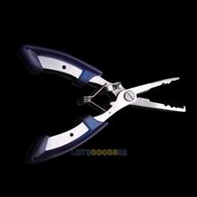 LS4G Multifunction Fishing Angling Tackle Plier Scissors Tool Stainless Steel