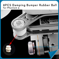 8PCS Original DJI Damping Damper Anti Vibration Bumper Rubber Ball for DJI Phantom 3 RC Drone