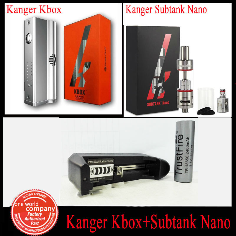 kox+nano +18650+charger