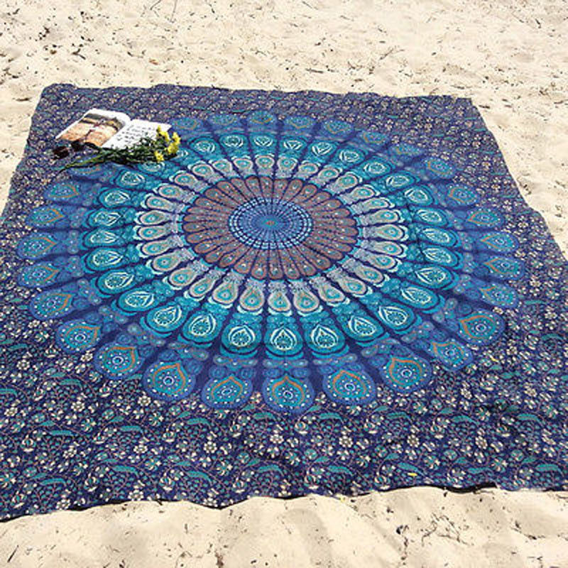 Beach Towel 100% Egyptian Cotton 90x170 Mandala Montse Interiors S.L 
