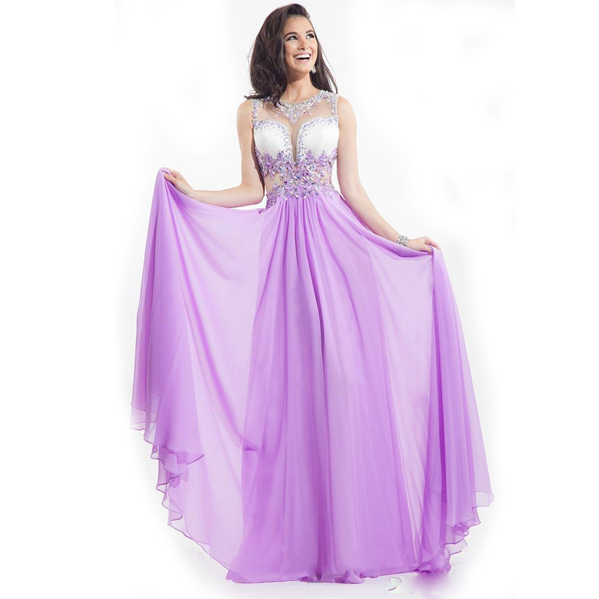 Popular Long Flowy Prom Dress with Sleeves-Buy Cheap Long Flowy ...