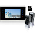 Homefong Home Security Wired Video Door Phone Intercom Doorbell Camera with 7 LCD Monitor Video Door