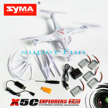 5 Batteries Syma X5C 2.4Ghz 6-Axis Gyro RC Quadcopter Drone W/ 2MP HD Camera RTF