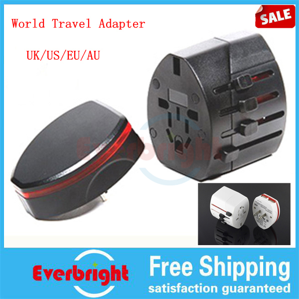 New 2014 AC100-240V World Travel Adapter USB Universal Travel AC Power Adapter Socket Plug 2 Usb Charger AC/DC USB Charger