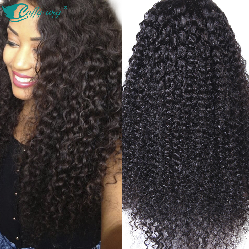 Image of Glueless Curly Full Lace Human Hair Wig Unprocessed Virgin 26Inch Human Hair Glueless Full Lace Wig For Black Women High Density