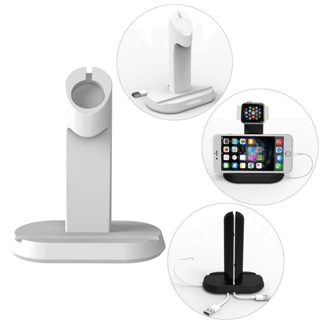 iMobi4 Original Desktop Docking Charger Station Stand Holder for Apple Watch for iWatch for iPhone 5
