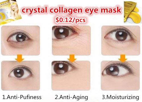 crystal collagen eye mask