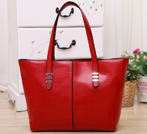 Image of 2015 New promotion women's genuine leather+PU Leather handbag bags fashion women's cowhide shoulder bag large bag Wholesale