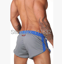 Men s leisure low waist aro shorts man running sports exercise men home wear sexy male
