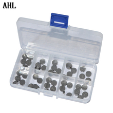 47pcs Motorcycle Engine Parts 7.48mm Adjustable Valve Shim Complete Valve Shim Refill Kit for Honda Suzuki Yamaha Kawasaki ER6N