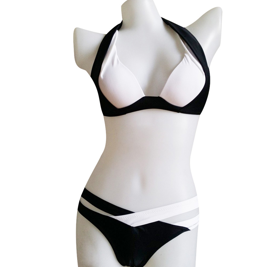 Image of 2016 Newest Push up Padded Women Swimsuit Bandage Swimwear Biquini Bathing Bikini Set S M L XL High Quality