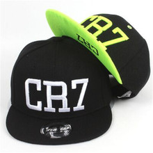 2016 new summer children Ronaldo CR7 Snapback hats kids baseball boys girls MESSI Neymar casquette Hip Hop Caps