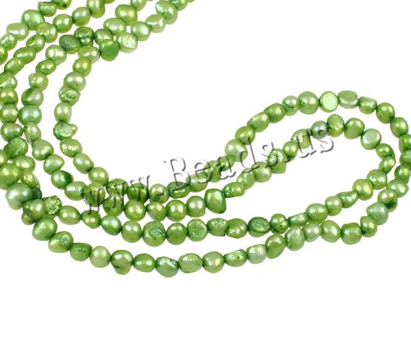 Free shipping!!!Natural Freshwater Pearl Necklace,Cheap, 2-strand, green, 6-7mm, Sold Per Approx 53.5 Inch Strand