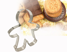 Christmas Cake Tools Alloy Gingerbread Men Cake decorating tools biscuit Kitchen fondant Kitchen accessories Cake mold Stand