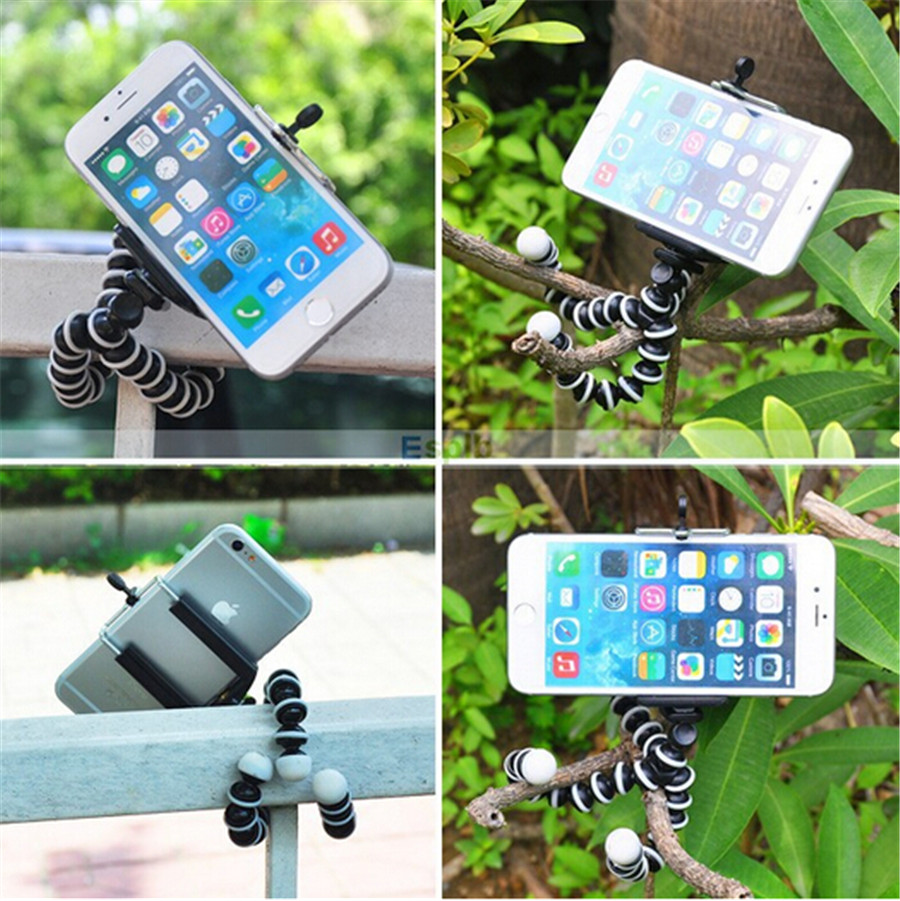 Image of mobile Phone Holder Flexible Octopus Tripod Bracket Selfie Stand Mount Monopod Styling Accessories For iphone Samsung Camera