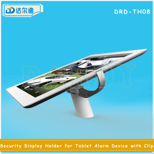 Security Display Holder for Tablet Alarm Device with Clip