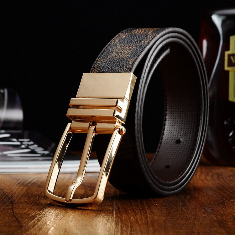 Brand New 2015 Famous Designer Brands High Quality Men Belt Women Luxury Belts Gold Buckle Hot ...