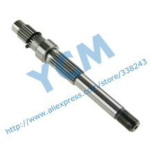 Use for Double Damping Scooter Engine Part Long Rear Shaft 152QMI 157QMJ Moped GY6 125 150cc