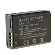 LP-E10 LP E10 LPE10 1080mAh 7.4V Rechargeable Camera Battery For Canon EOS 1100D 1200D Kiss X50 X70 Rebel T3 T5 Batteries