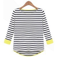 839-2014-spring-basic-stripe-shirt-female-long-sleeve-patchwork-pullover-knitted-t-shirt.jpg_200x200