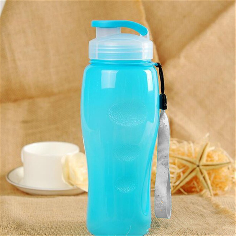 Image of Portable Sports Cups Of Large Capacity Water Drink Bottle Eco-friendly Plastic Protein Powder Shaker