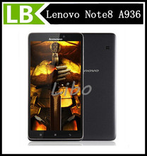 Original Lenovo A936 Note 8 Note8 6.0” HD Screen Mobile phone MTK6752 Octa Core Android 4.4 1G RAM 8G ROM GPS 13MP 4G FDD LTE1