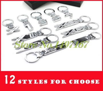 10pcs Metal Auto Logo Car Keychain For BMW Mini 1 3 5 6 7 8 seriesX