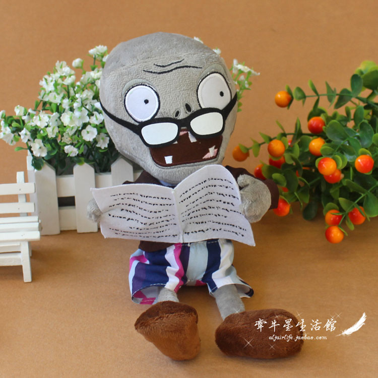 newspaper zombie plush