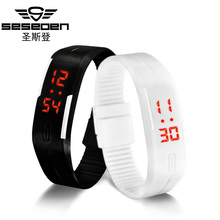 Touch Screen LED Bracelet Digital Watches For Men Ladies Child Clock Womens or Wrist Watch Sports