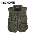2016 Summer New Brand Outdoors Travels esporte Vest Tops Mesh Men Vest Plus Size L 4XL
