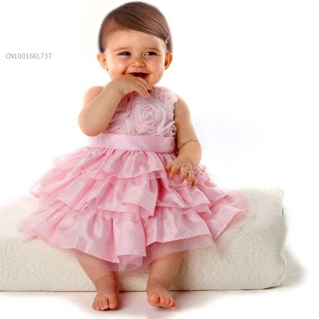 2015 New Pink Girls Kids Children Princess Dress T...