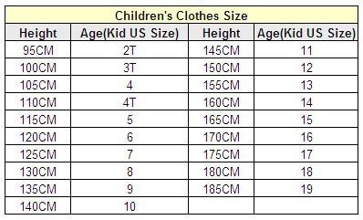 height and age