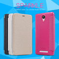 For xiaomi redmi note 2 Nillkin sparkle PU leather hard plastic back cover case for redmi