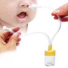 Baby Safe Nose Cleaner Vacuum Suction Nasal Mucus Runny Aspirator Inhale