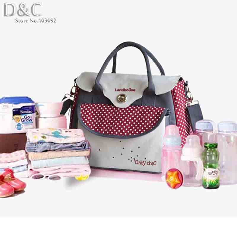 2015 Multifunctional bolsa maternidade baby diaper bags baby nappy bags mummy maternity bag lady handbag messenger