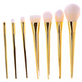 Hot 7pcs set Makeup Brush Set Pro Foundation Cosmetic Powder Brushes Kits Contour Eyeliner Makeup Brushes