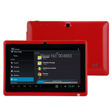 7 inch Q88 allwinner A23 Dual core or A33 Quad Core Android 4 4 2 512M