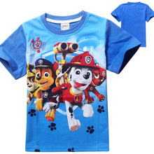 Boys Summer Dogs Cartoon T Shirt Tops Tee Children Clothing Baby Boys T-Shirts Girls T Shirt Enfant Fille