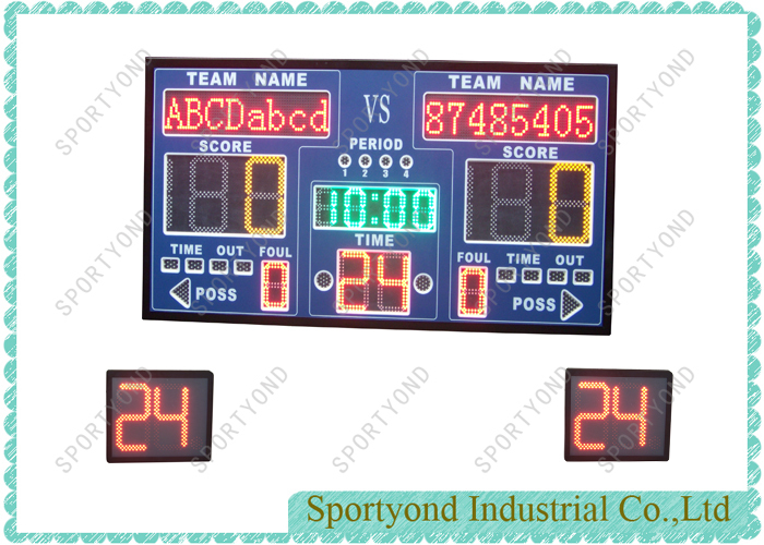 Electronic Basketball Scoreboard for Game Show Timer , Digital