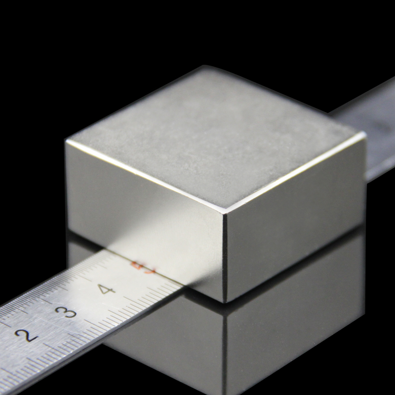 1шт блок 40x40x20mm супер мощный сильный редкоземельный Магнит ndfeb неодимовые блок магниты N52 - Бесплатная доставка