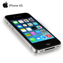 original Apple Iphone 4s cell Phones factory unlocked Dual Core 16GB ROM WCDMA 3G WIFI GPS
